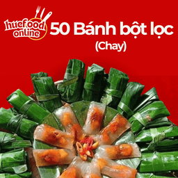 50c bánh bột lọc chay