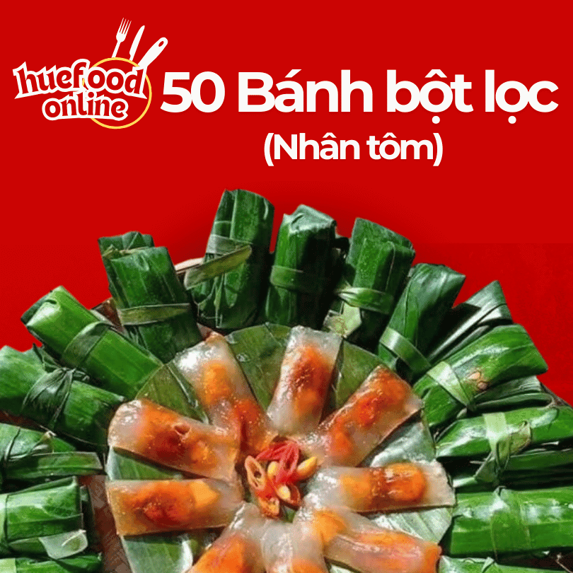 50c bánh bột lọc nhân tôm